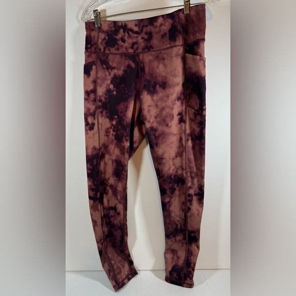 Victoria's Secret Pants - Victoria's Secret Women's Brown Tie Dye High Waist Leggings Size 14